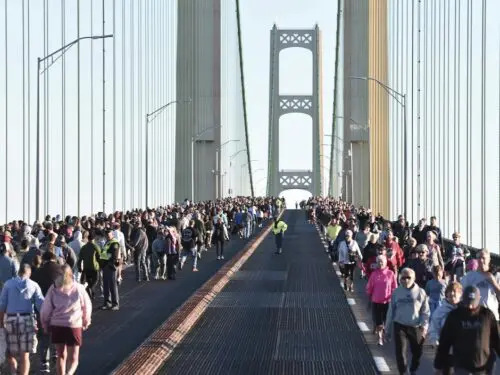 Mackinac Bridge Walk 2022
